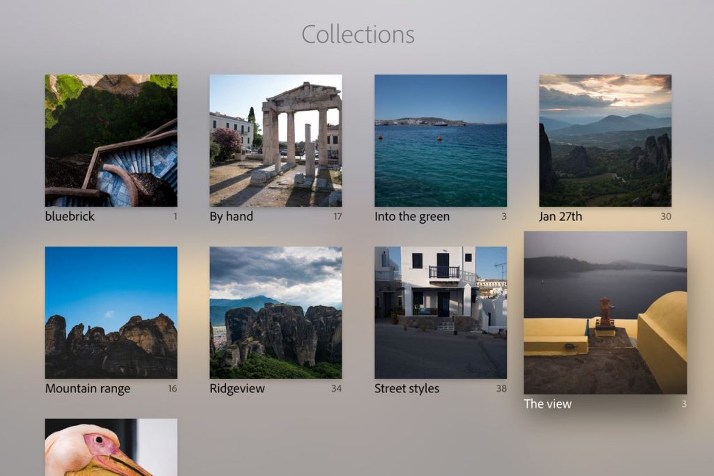 Lightroom en el Apple TV